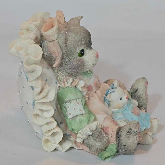 Enesco Calico Cats Friends Are Cuddles of Love" Priscilla Hillman 627976 - Picture 2 of 5